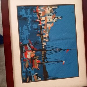 Cross stitch European port